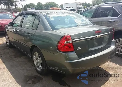 2006 Chevrolet Malibu Lt из США, поврежденный, VIN 1G1ZT51886F123365